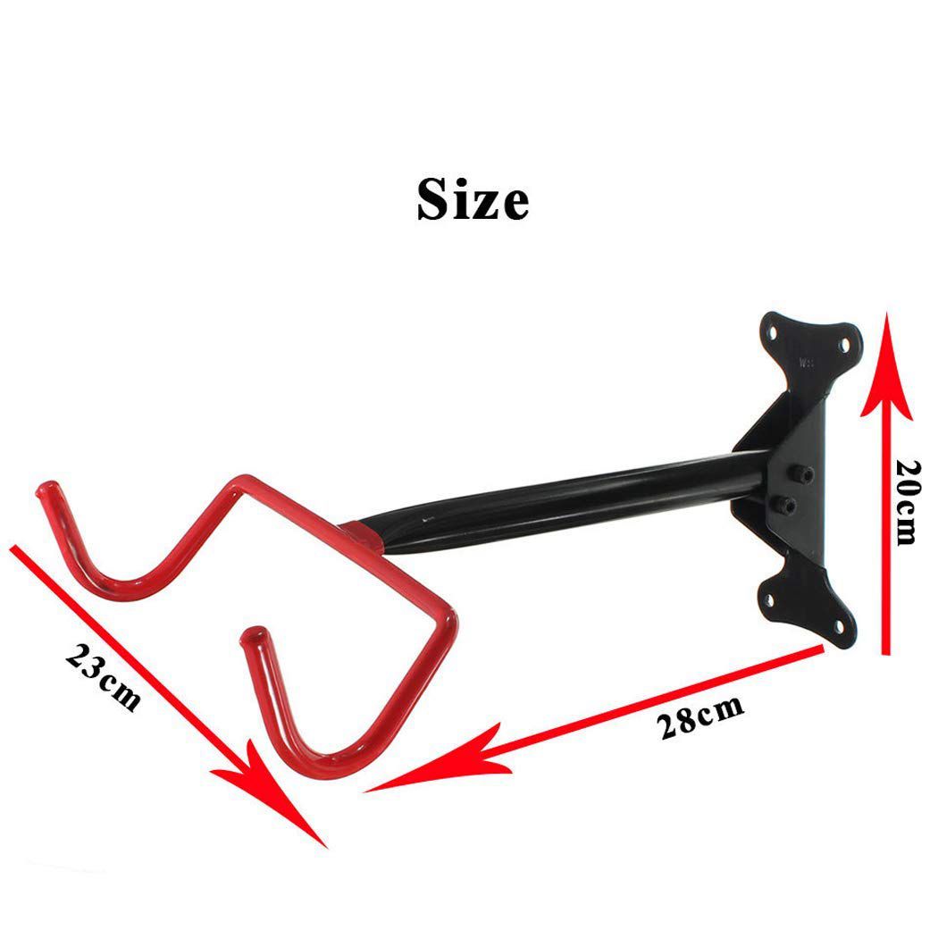 JMT-456074 Wall-Mounted Bicycle Rack for Mountain Bikes and Trailers