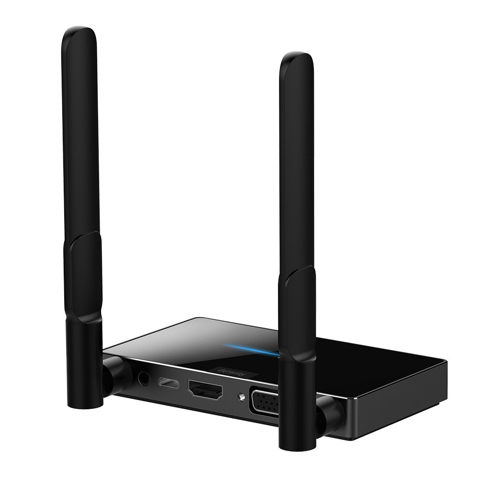 JMT-456202 Wireless HDMI to VGA Screen Transmitter - 50 Meters, 4 Senders to 1 Receiver