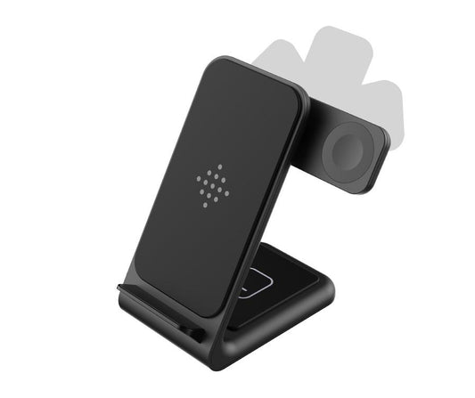 JMT-456394 Three-in-One Wireless Charging Stand for Mobile Phones, Smart Watches, and Earbuds - 15W Fast Charging