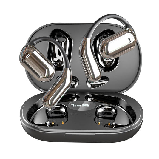 JMT-456714 Wireless Bluetooth Sports Headset with LED Battery Indicator - Long Endurance, Ear-Hanging Design, Blue Color