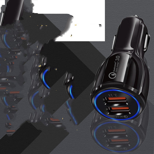 JMT-457034 Dual USB Car Charger 6.0A with Quick Charge 3.0 - Fast Charging for All Mobile Devices