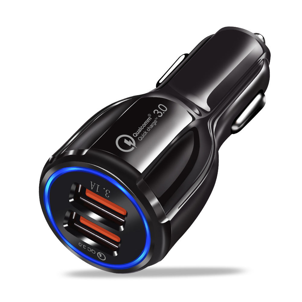 JMT-457034 Dual USB Car Charger 6.0A with Quick Charge 3.0 - Fast Charging for All Mobile Devices