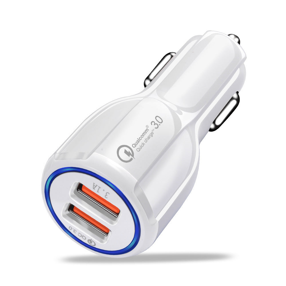 JMT-457034 Dual USB Car Charger 6.0A with Quick Charge 3.0 - Fast Charging for All Mobile Devices