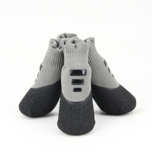 JMT-457162 Waterproof Anti-Slip Pet Shoes for Outdoor Use – Warm and Wear-Resistant Dog Sneakers