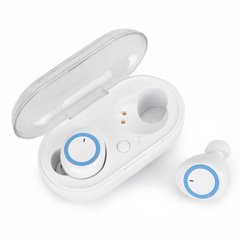 JMT-457354 Wireless Bluetooth Headset with 10m Range, 5-Hour Battery Life and Charging Case
