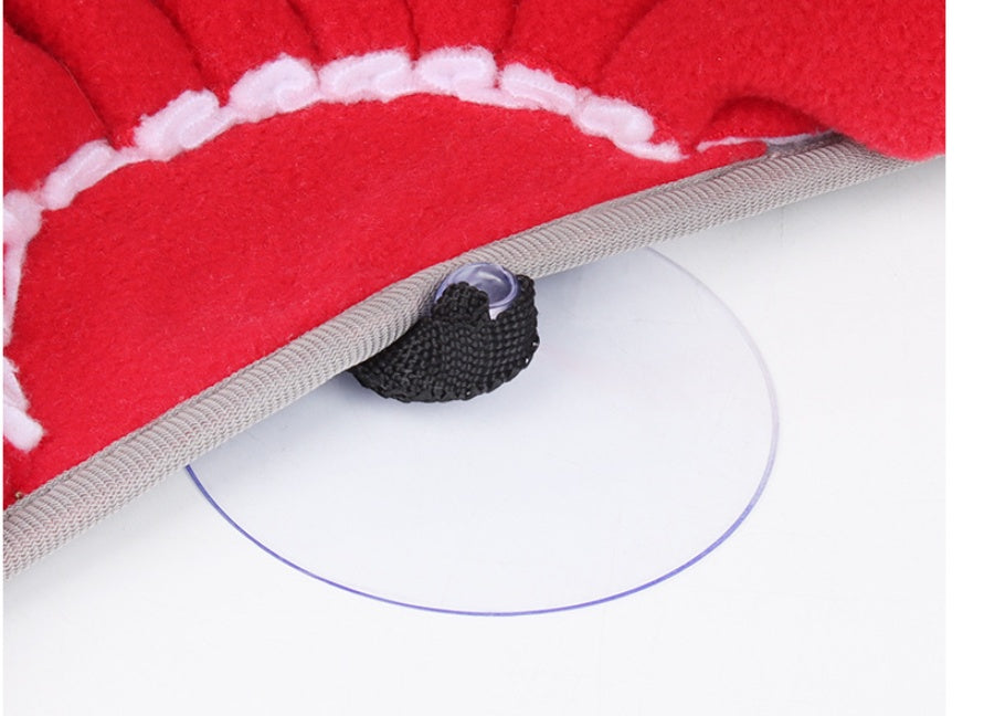 JMT-457674 Semi-Round Pet Sniffer Pad for Slow Food with Shaker Velvet Material, 60 x 30 x 5 cm