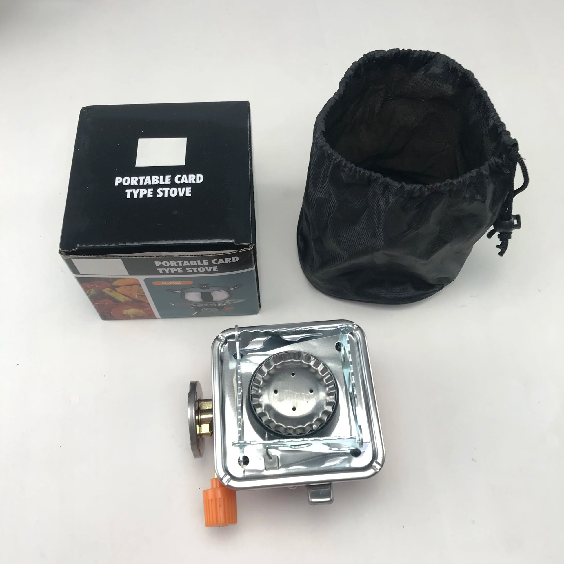 JMT-457738 Portable Folding Mini One Burner Gas Stove for Travel, Camping and Picnics