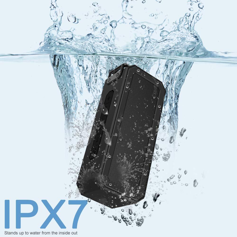 JMT-457866 Portable 40W Waterproof Bluetooth Speaker with Long Battery Life and Multiple Playback Options