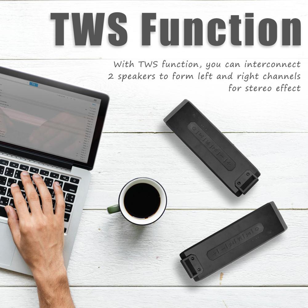 JMT-457866 Portable 40W Waterproof Bluetooth Speaker with Long Battery Life and Multiple Playback Options
