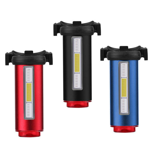 JMT-458378 Three-Color Dimming USB Rechargeable Bicycle Taillight for Enhanced Safety