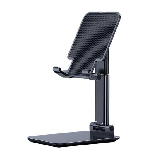 JMT-458698 Multi-Function Mobile Phone and Tablet Folding Stand - Adjustable Desktop Holder in Pearl White and Cool Black