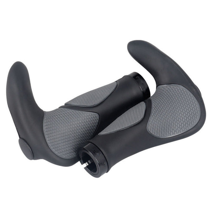 JMT-458762 Durable Rubber Horn Handle for Mountain Bikes