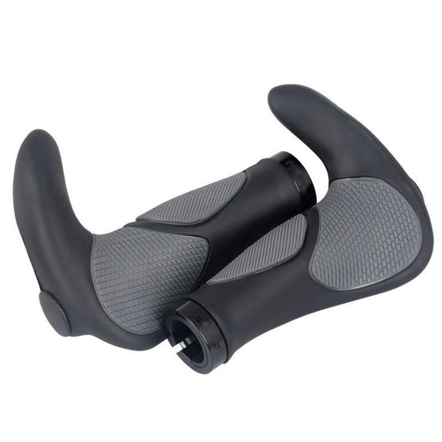 JMT-458762 Durable Rubber Horn Handle for Mountain Bikes