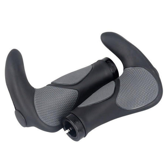 JMT-458762 Durable Rubber Horn Handle for Mountain Bikes