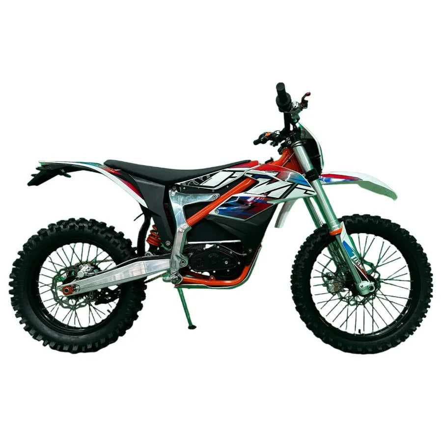 JMT-458762 Electric Off-Road Dirtbike 70° Climbing Angle, 96V 40Ah Battery E-Motocross Dirt Bike , Top Speed 27.9 mph