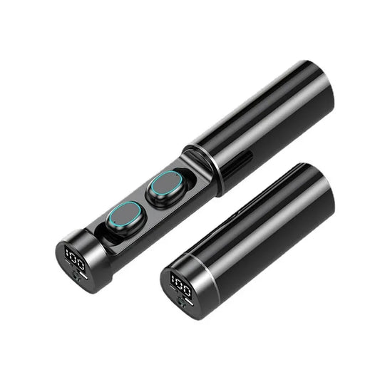 JMT-459018 Mini Sports Wireless Earbuds with Touch Control, Bluetooth 5.2, Flashlight & Microphone