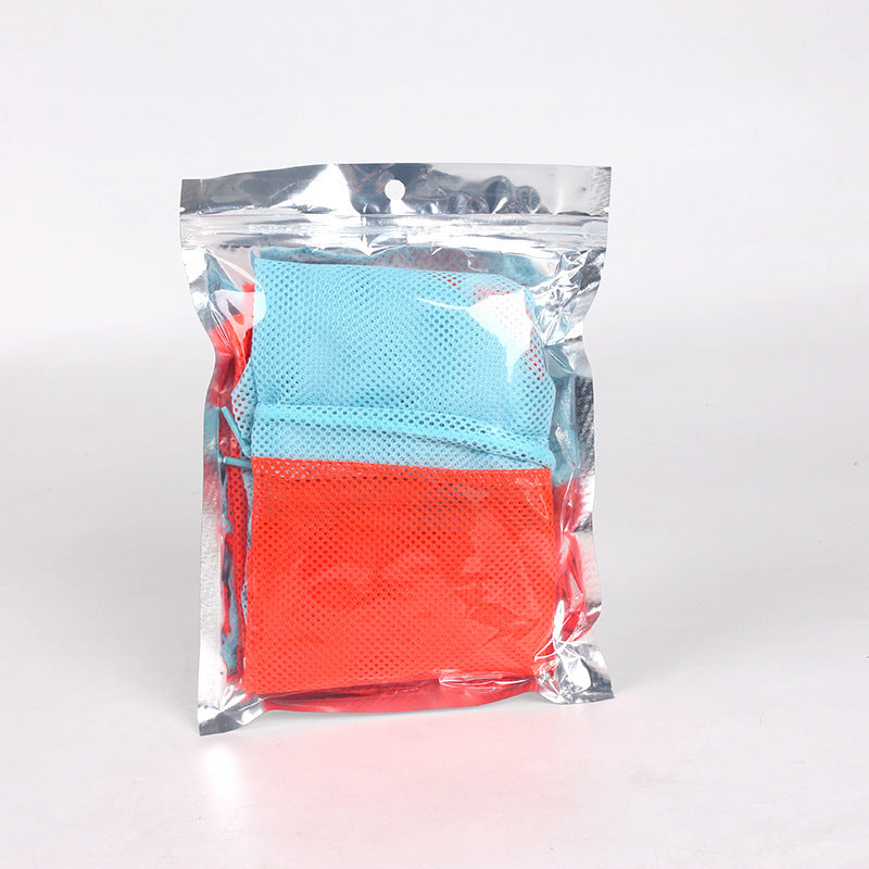 JMT-459082 Cat Bathing and Grooming Bag - Polyester Mesh Cleaning Tool for Scratch Prevention - Multiple Colors