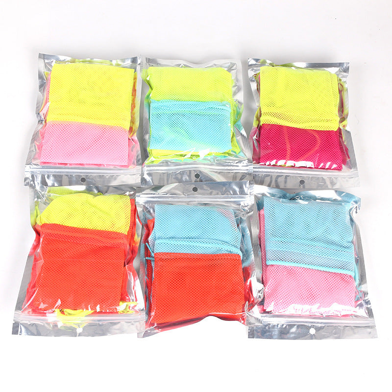 JMT-459082 Cat Bathing and Grooming Bag - Polyester Mesh Cleaning Tool for Scratch Prevention - Multiple Colors