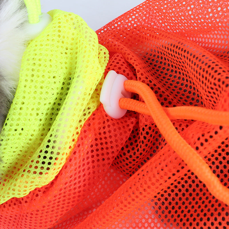 JMT-459082 Cat Bathing and Grooming Bag - Polyester Mesh Cleaning Tool for Scratch Prevention - Multiple Colors