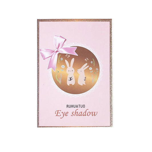 JMT-459274 15-Color Tiangong Jade Rabbit Eyeshadow Palette - Earthy Tones, Matte & Pearly Finish
