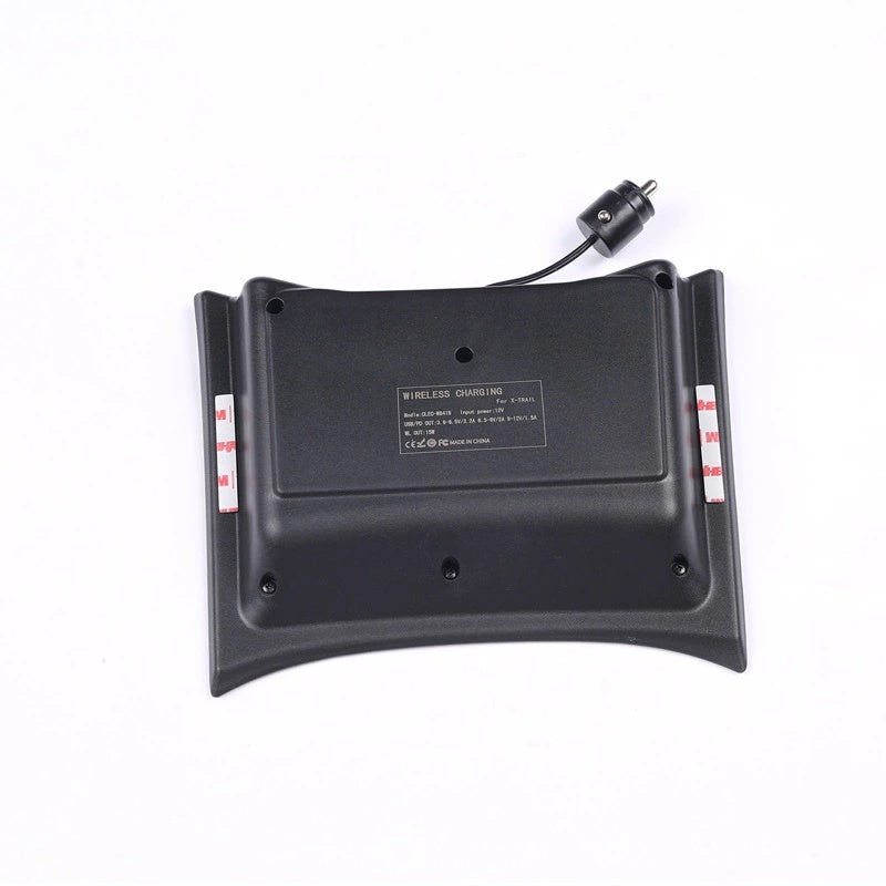 JMT-459530 Fast Wireless Car Charger with PD and USB Output, Universal Compatibility, 15W Charging Power