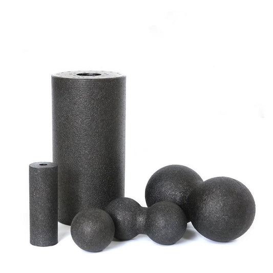 JMT-459914 EPP Hollow Yoga Column Foam Roller Set - 5 Piece Fitness Accessory
