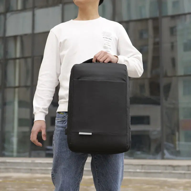 JMT-460170 Custom Men's Waterproof Polyester Laptop Backpack for Business and Travel