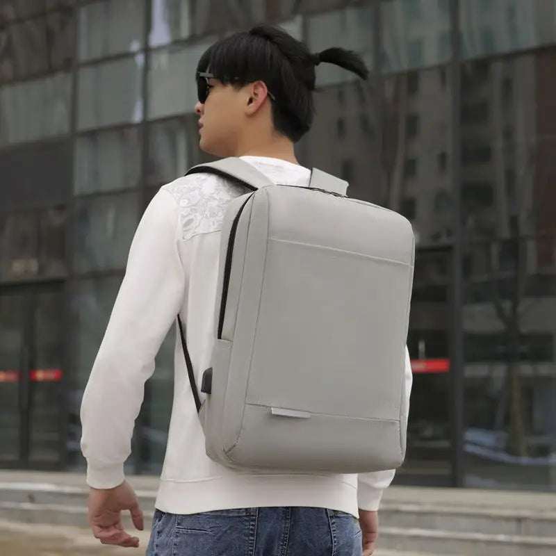 JMT-460170 Custom Men's Waterproof Polyester Laptop Backpack for Business and Travel
