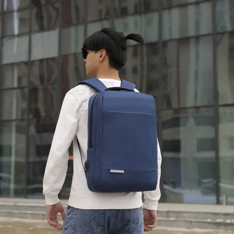 JMT-460170 Custom Men's Waterproof Polyester Laptop Backpack for Business and Travel