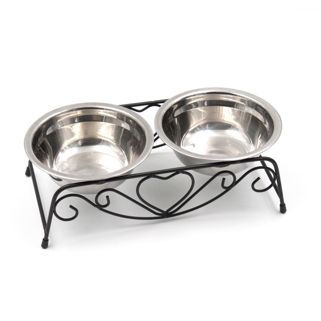 JMT-460170 Durable Stainless Steel Pet Bowl for Cats and Dogs