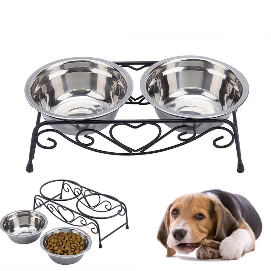 JMT-460170 Durable Stainless Steel Pet Bowl for Cats and Dogs