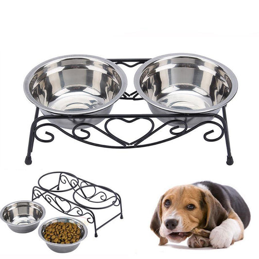 JMT-460170 Durable Stainless Steel Pet Bowl for Cats and Dogs