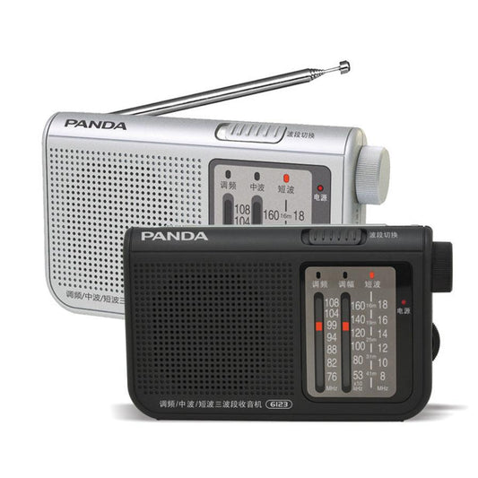JMT-460170 Medium Wave and Short Wave Radio with Lithium Battery and Headphones - Compact and Portable Design