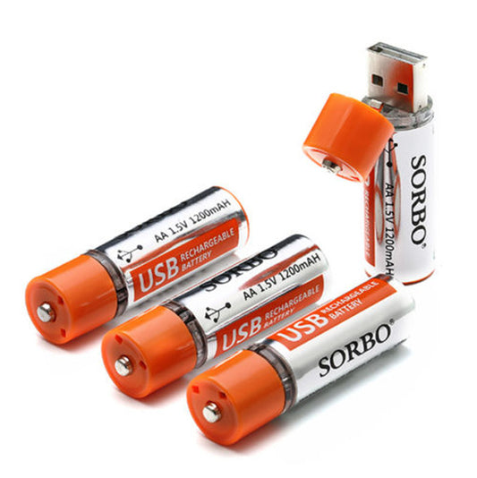 JMT-460618 USB Rechargeable Battery - 1200mAh Capacity, Quick Charging (1-2 Hours), Long Lifespan (≥3 Years), Lightweight (14g)