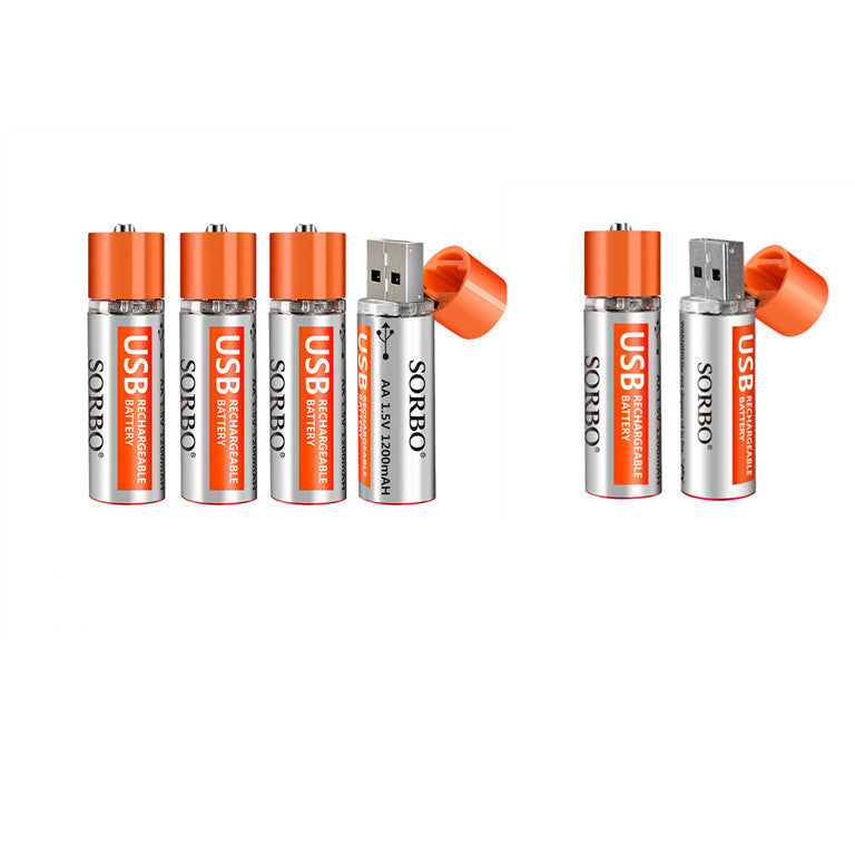 JMT-460618 USB Rechargeable Battery - 1200mAh Capacity, Quick Charging (1-2 Hours), Long Lifespan (≥3 Years), Lightweight (14g)