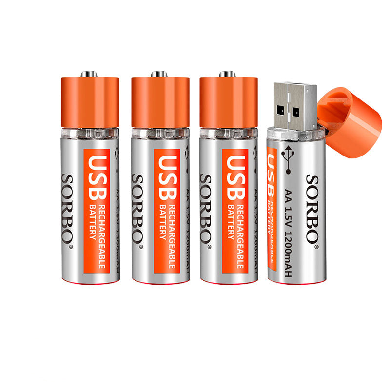 JMT-460618 USB Rechargeable Battery - 1200mAh Capacity, Quick Charging (1-2 Hours), Long Lifespan (≥3 Years), Lightweight (14g)