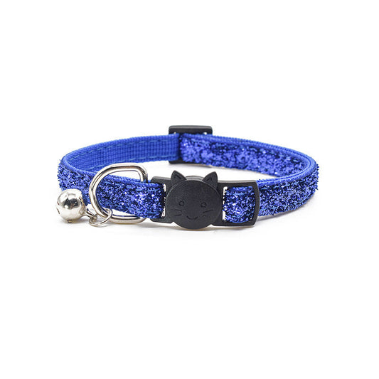 JMT-460810 Pet Cat Collar with Bell – Adjustable Size, Multiple Colors Available