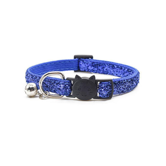 JMT-460810 Pet Cat Collar with Bell – Adjustable Size, Multiple Colors Available