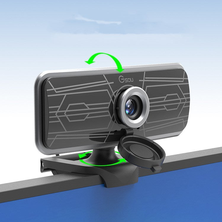 JMT-460938 HD USB Computer Camera with Manual Focus and 1280x720 Resolution