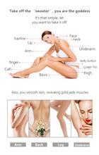 JMT-461130 Electric Laser Hair Removal Device - Full Body, Face, Bikini, and Armpit Hair Remover, Model K-509, ABS Material