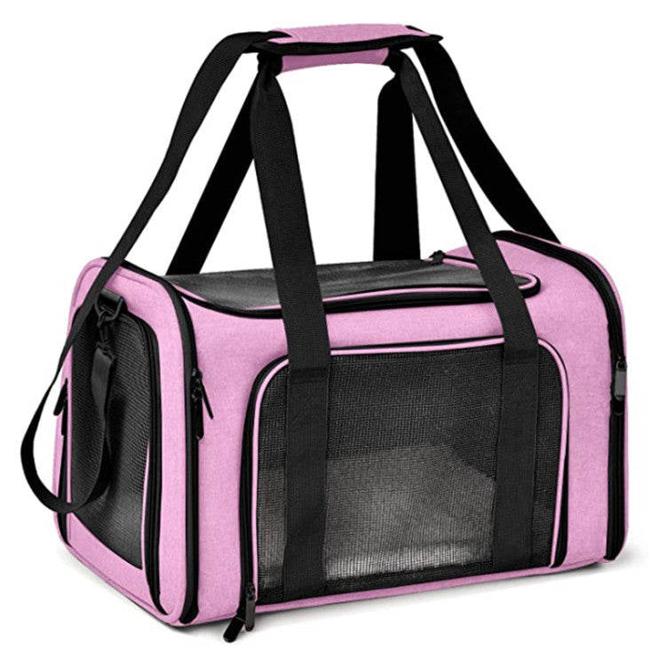 JMT-461386 One-Shoulder Easy-Carry Pet Transport Bag for Cats and Dogs