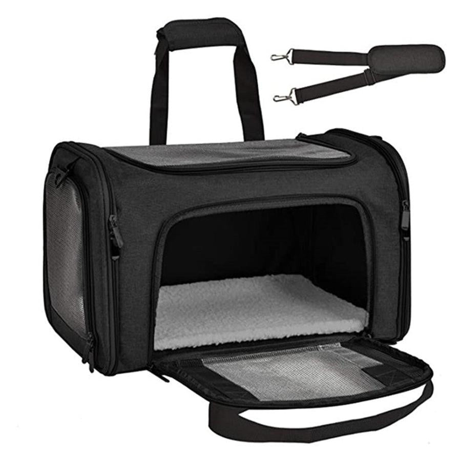 JMT-461386 One-Shoulder Easy-Carry Pet Transport Bag for Cats and Dogs