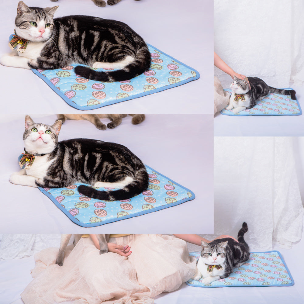 JMT-461450 Cooling Pet Mat for Dogs and Cats – Portable Ice Blanket for Summer Comfort
