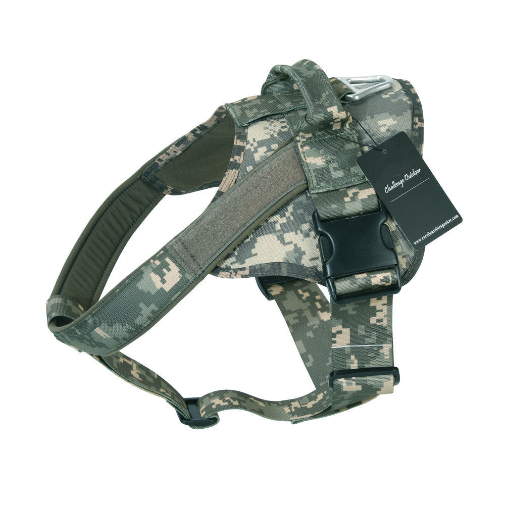 JMT-461642 Customized Adjustable Nylon Dog Harness Vest for All Seasons - Padded Comfort, Fits XS-XL Sizes