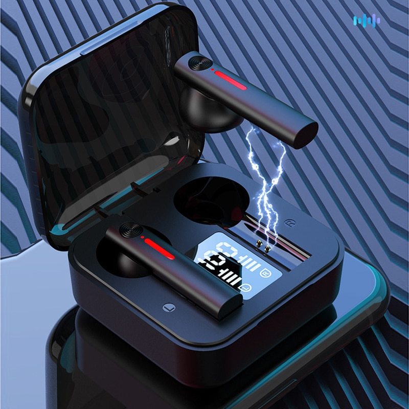JMT-461642 Wireless Bluetooth Earbuds with Dual Connectivity, Call & Voice Control, Battery Display - Available in Black, White, Pink