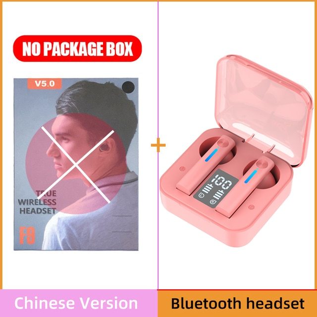JMT-461642 Wireless Bluetooth Earbuds with Dual Connectivity, Call & Voice Control, Battery Display - Available in Black, White, Pink
