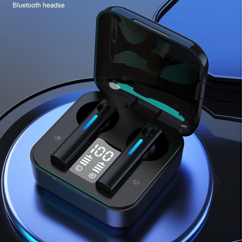 JMT-461642 Wireless Bluetooth Earbuds with Dual Connectivity, Call & Voice Control, Battery Display - Available in Black, White, Pink