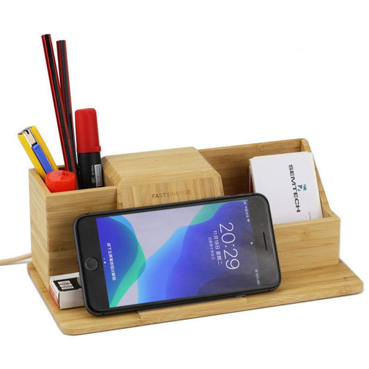JMT-461834 Wireless Charging Pen Holder - Simple Phoebe Design for Desk Organization