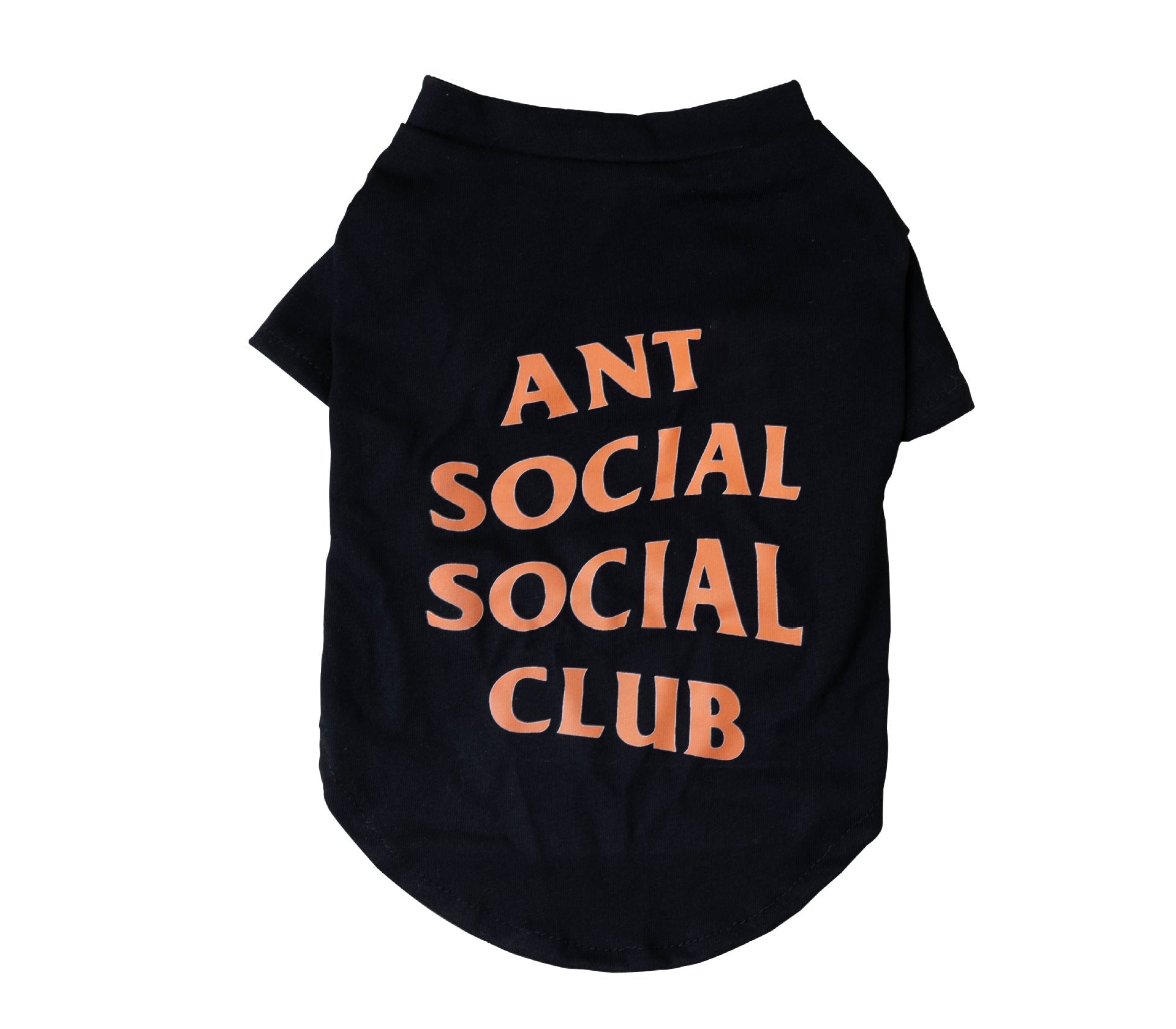 JMT-462218 Trendy Casual Cotton Dog T-Shirts in Orange and Black for Summer