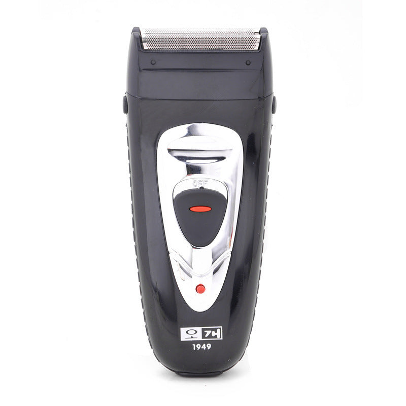 JMT-462538 Rechargeable Electric Shaver with Dual Head Design, 2W Power, Black Finish